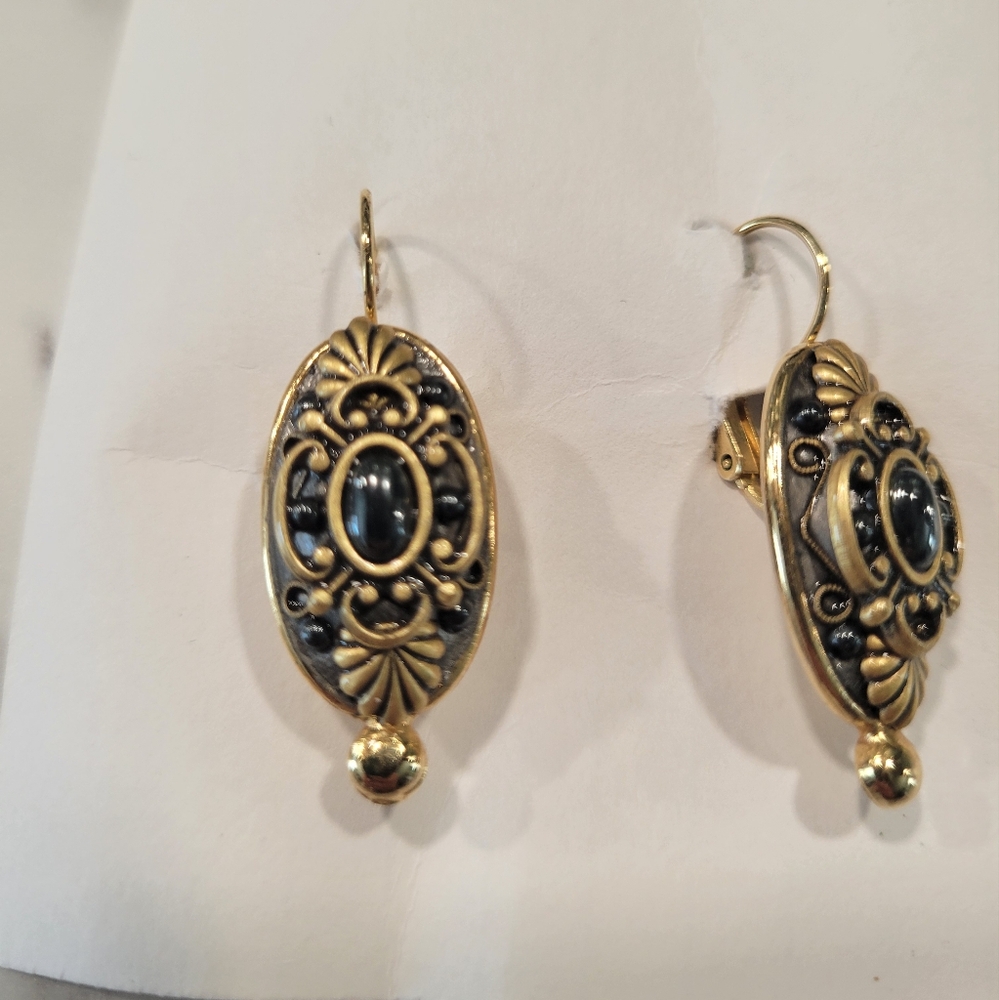 Beautiful pair of Michal Golan vintage style earrings